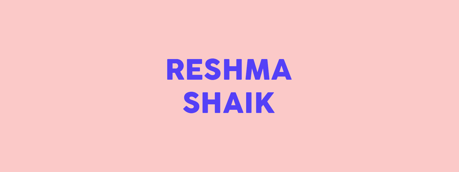 Reshma Shaik