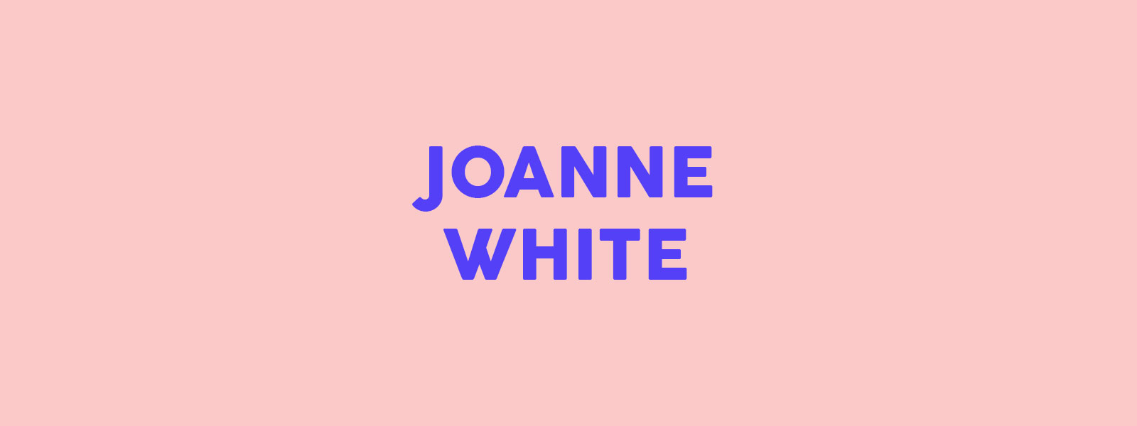 Read Joanne White's manifesto