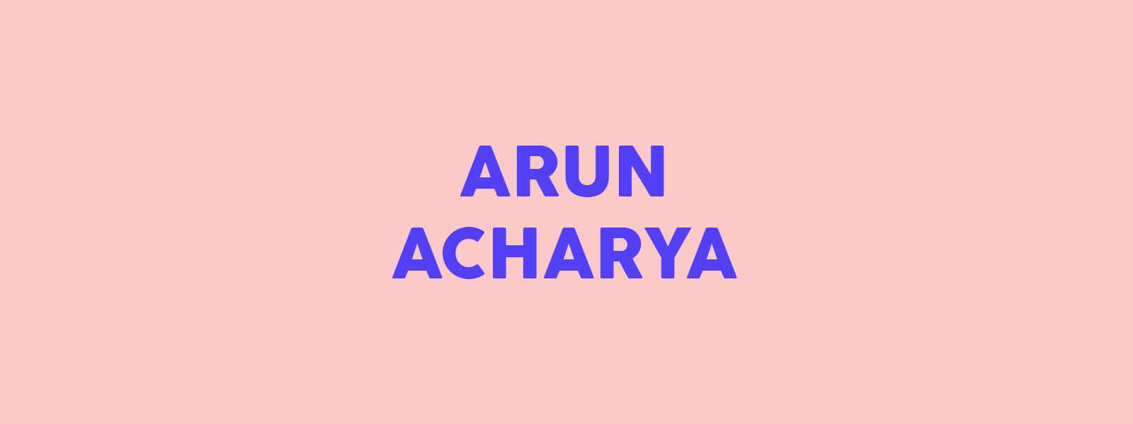 Arun Acharya