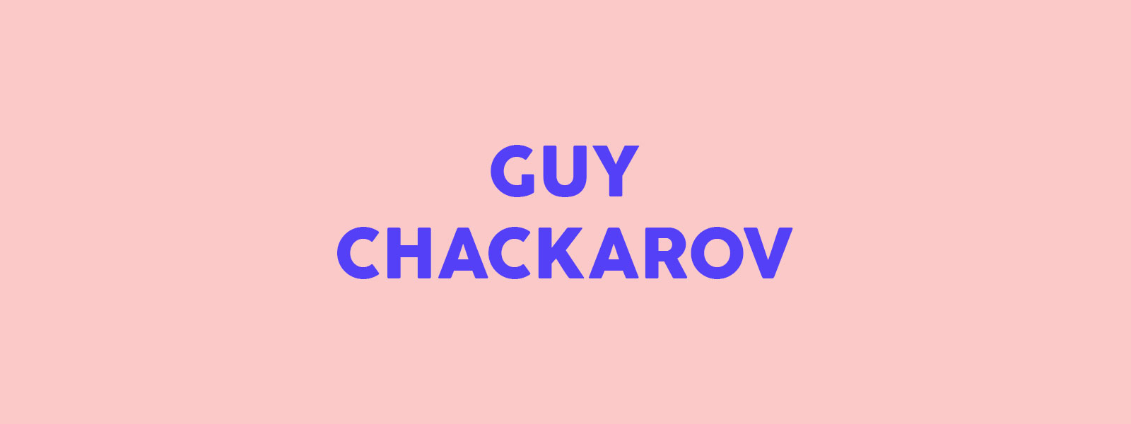 Guy Chackarov